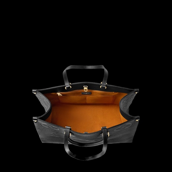 Like new Louis Vuitton OnTheGo GM black square tote. - Picture 3 of 15